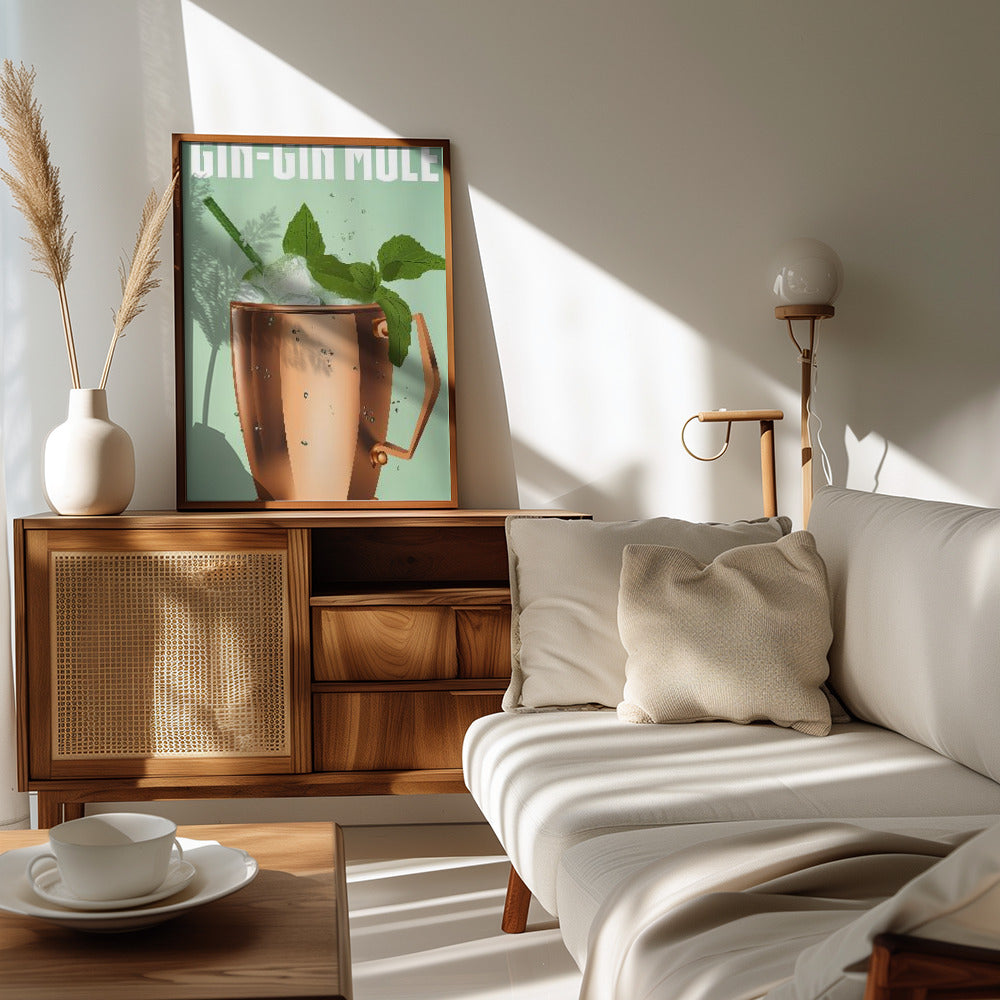 Plakat - Gin Gin Mule Copper