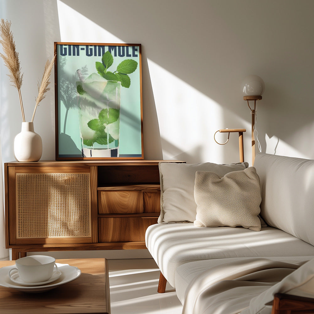 Plakat - Gin Gin Mule