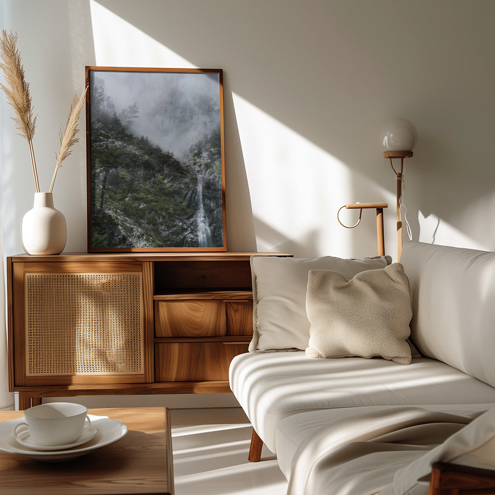 Plakat - Foggy Mountains 09