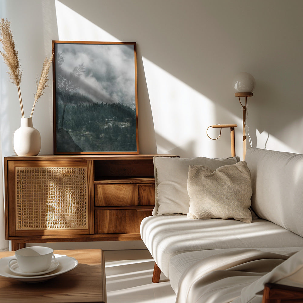 Plakat - Foggy Mountains 13