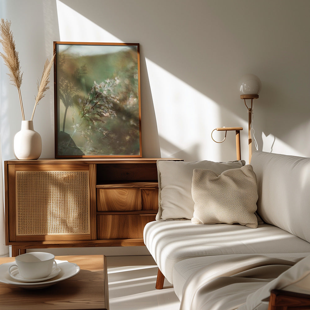 Plakat - Morning Grass Filelds 14 - Admen.dk