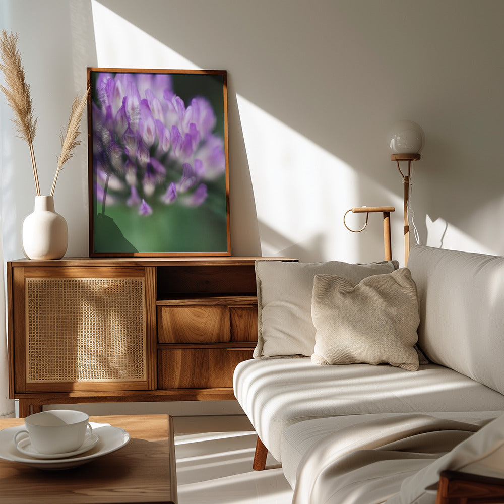Plakat - Purple Flowers 01