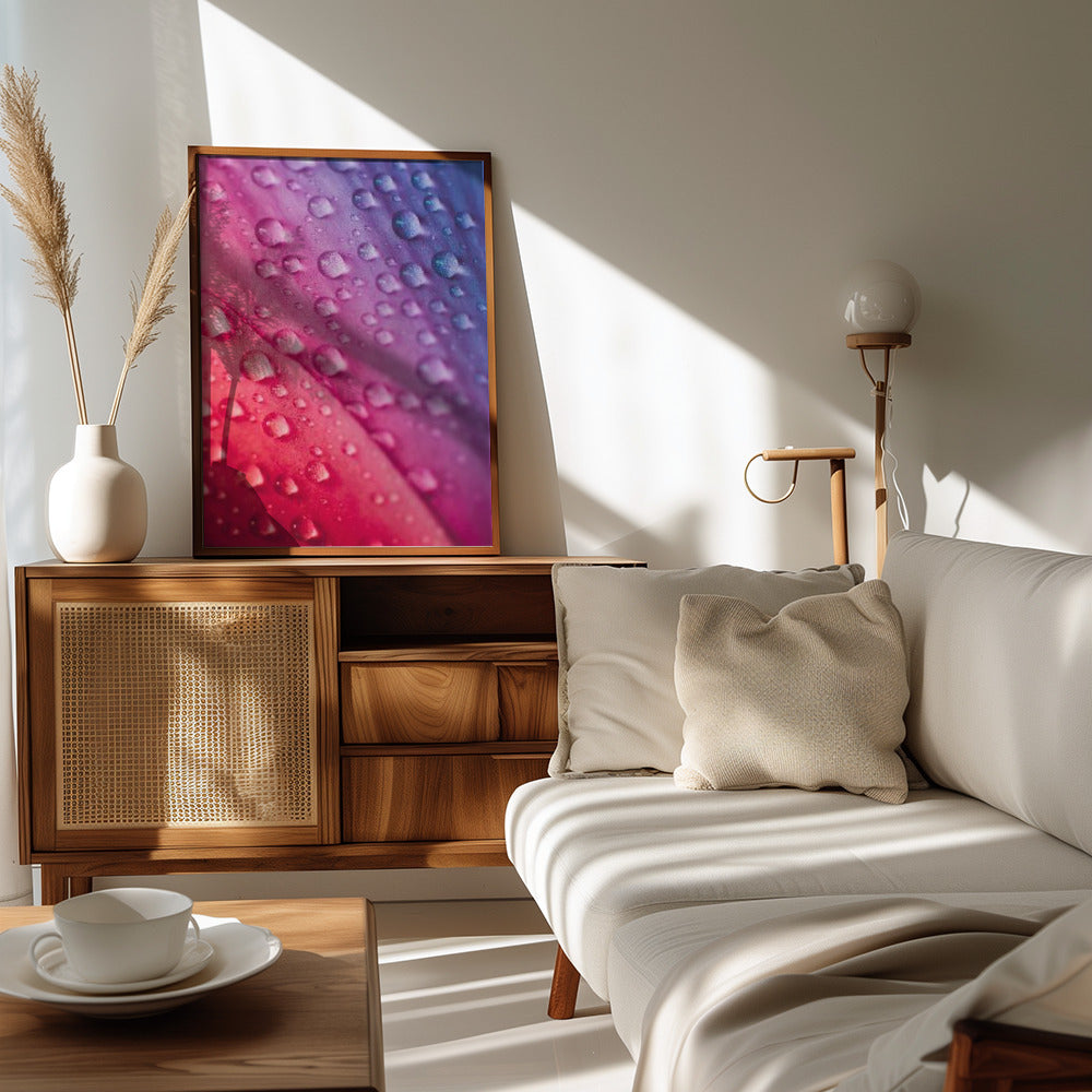 Plakat - Pink Flowers 016 - Admen.dk