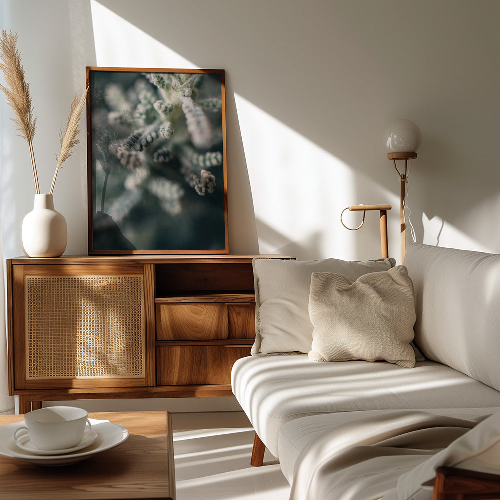 Plakat - White Flowers 14 - Admen.dk