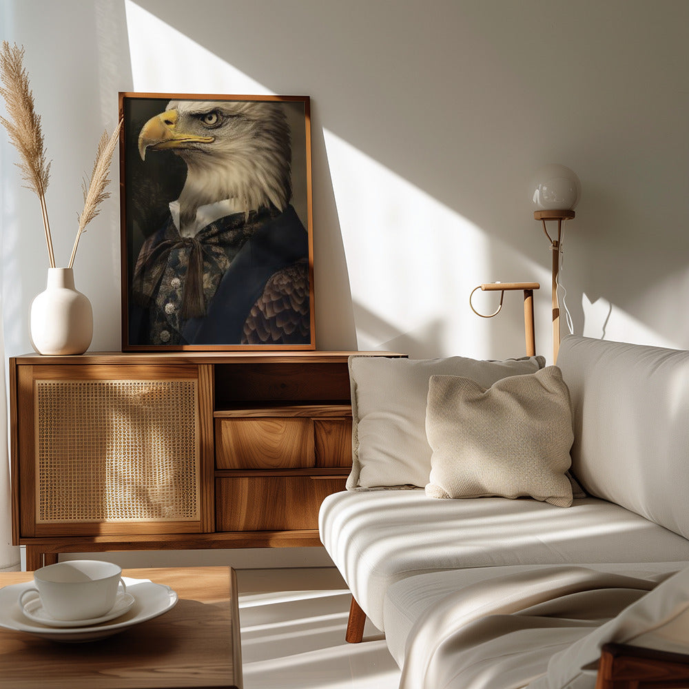 Plakat - Bald Eagle Portrait