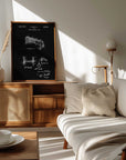 Plakat - Vintage Soccer Goal Patent
