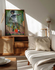 Plakat - Dynamic Soccer Player