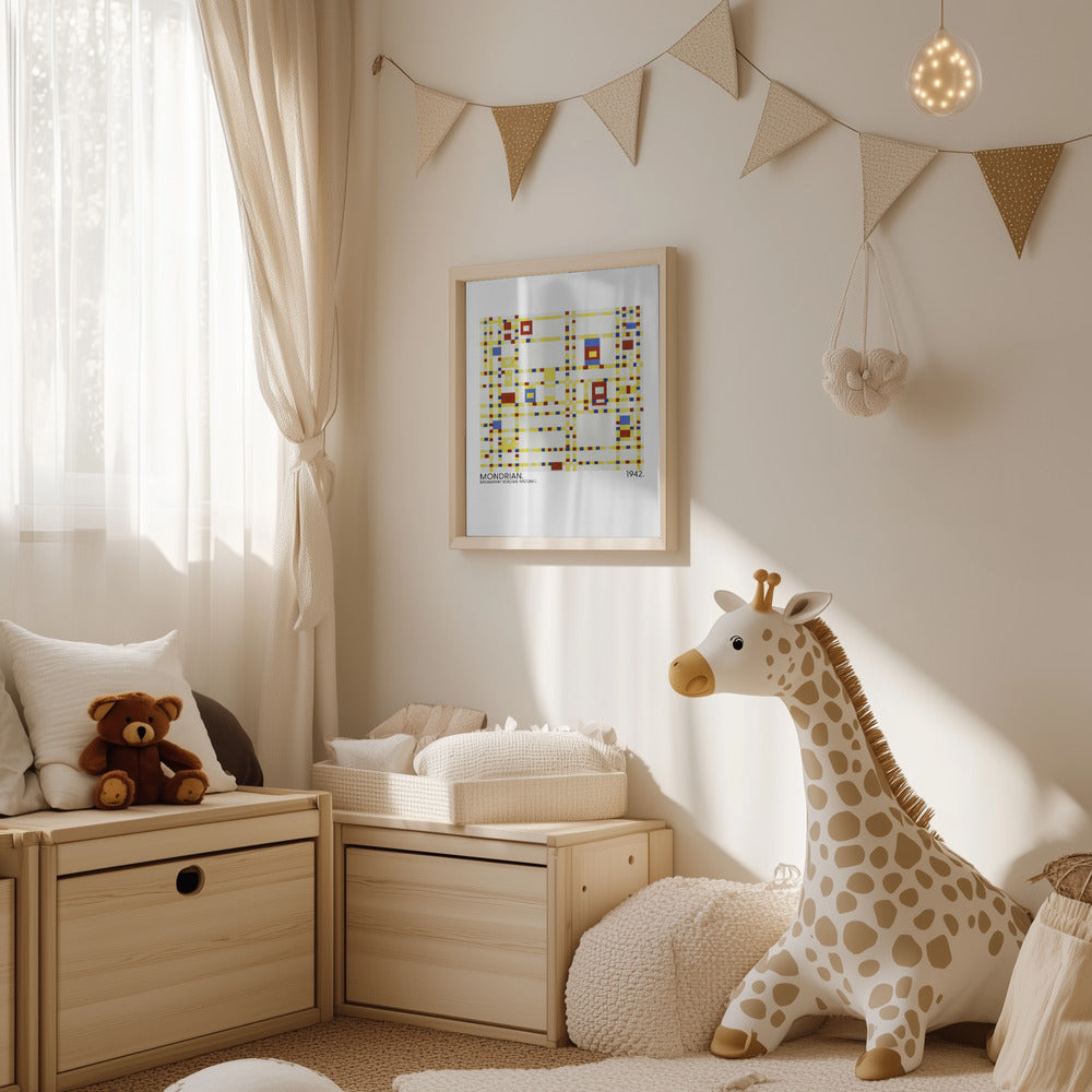 Plakat - Broadway Boogie Woogie - Admen.dk