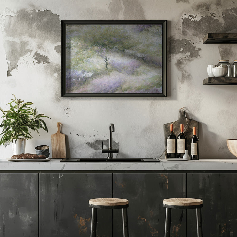 Plakat - Flowering heather