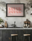 Plakat - Retro Super Duper