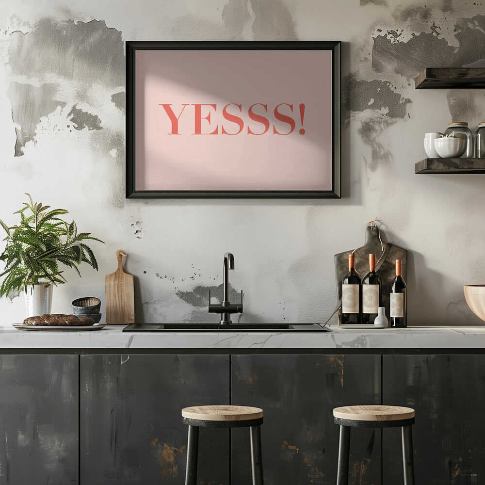 Plakat - Enthusiastic Yess