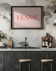 Plakat - Enthusiastic Yess