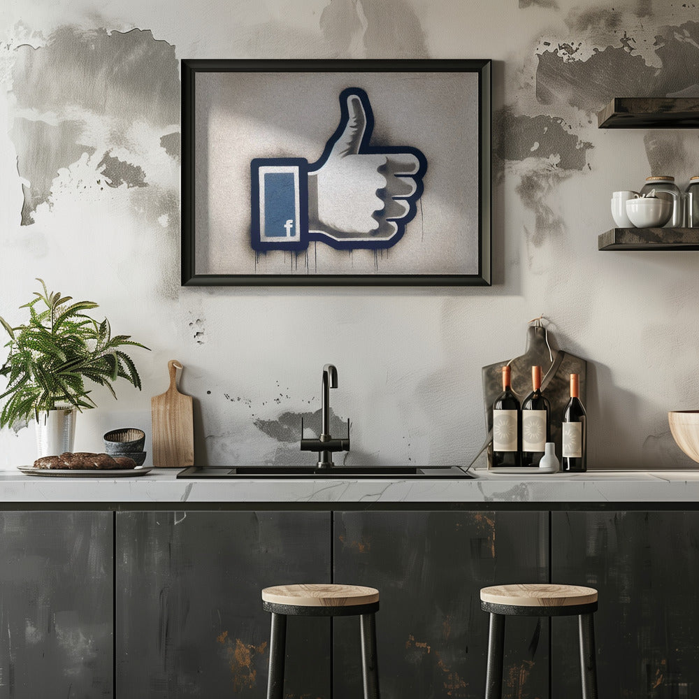 Poster - Facebook Like