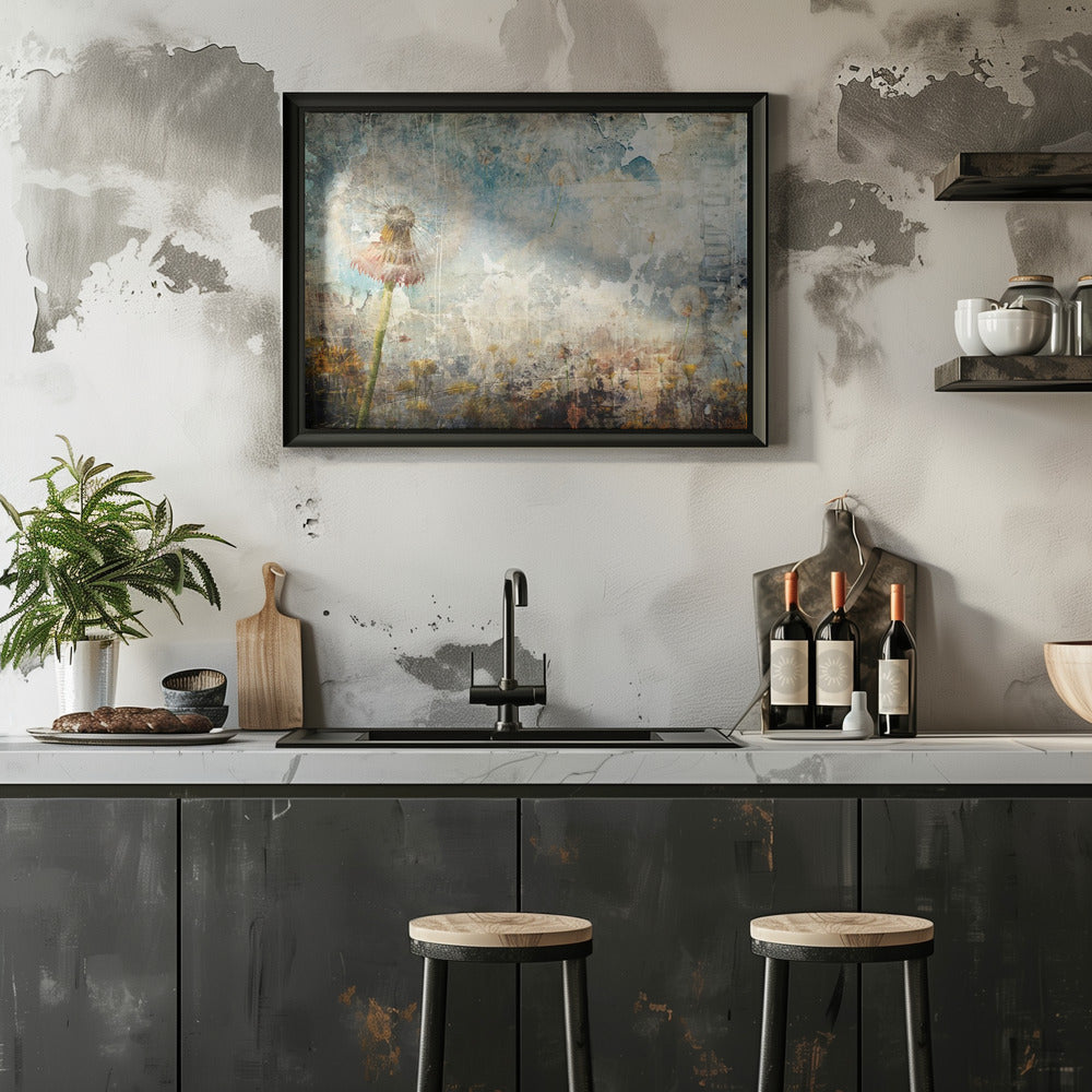 Plakat - Dandelion Art Wallart