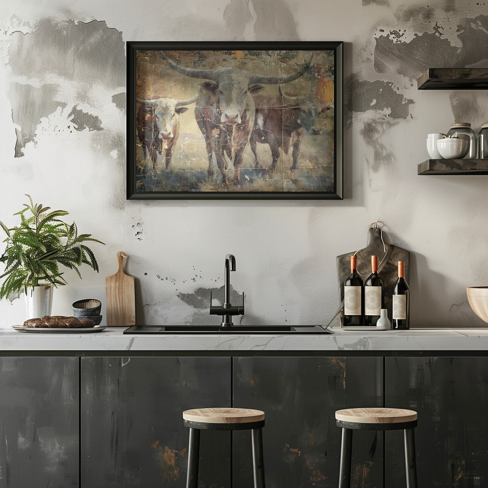 Plakat - Animal Vintage Art Illustration Wallart 01