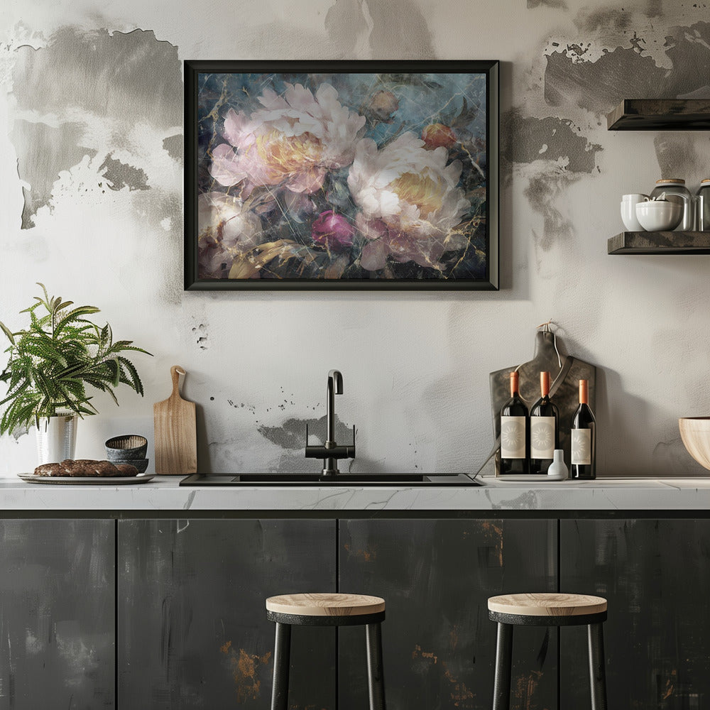Plakat - Flower Floral Art Illustration Wallart 015