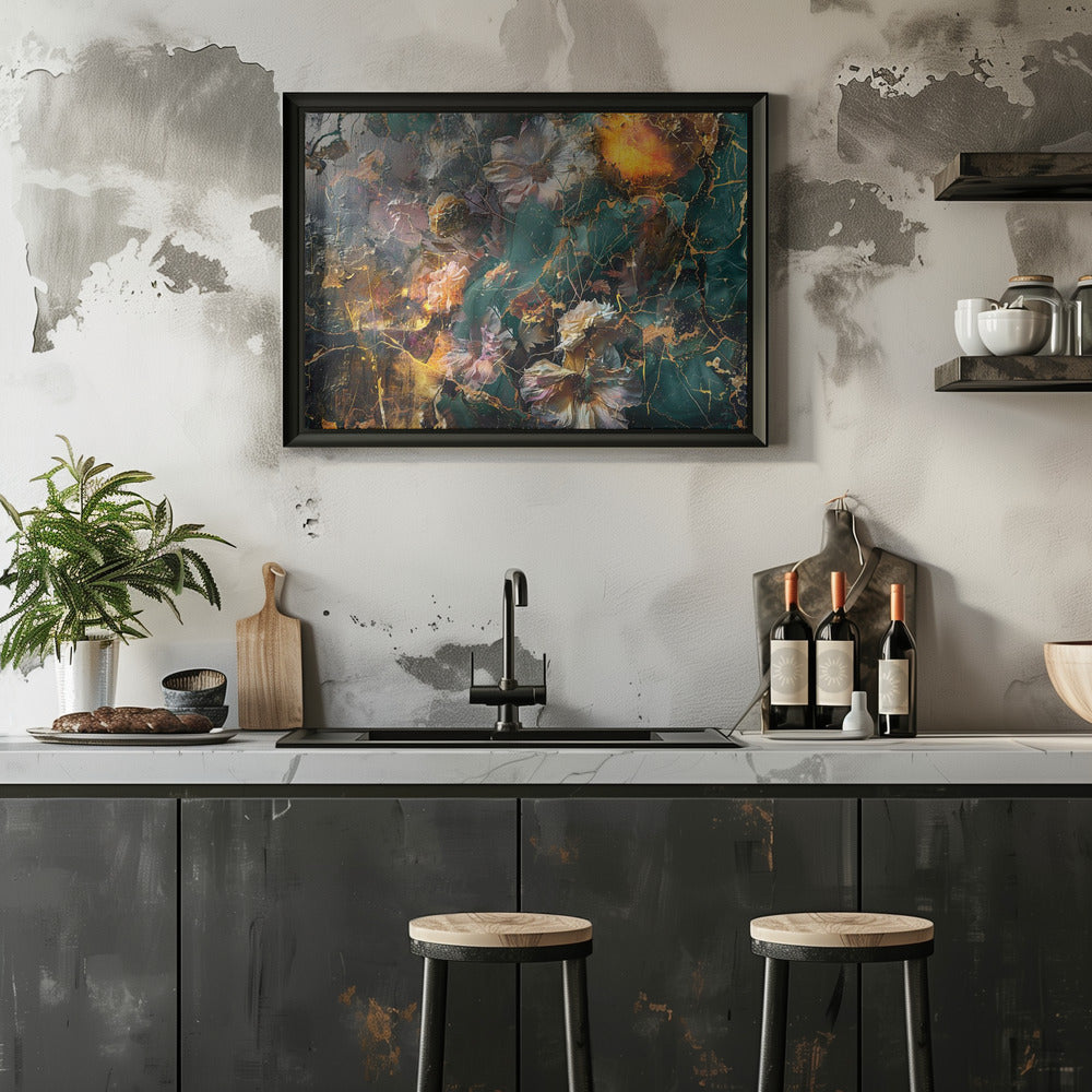 Plakat - Flower Floral Art Illustration Wallart 101