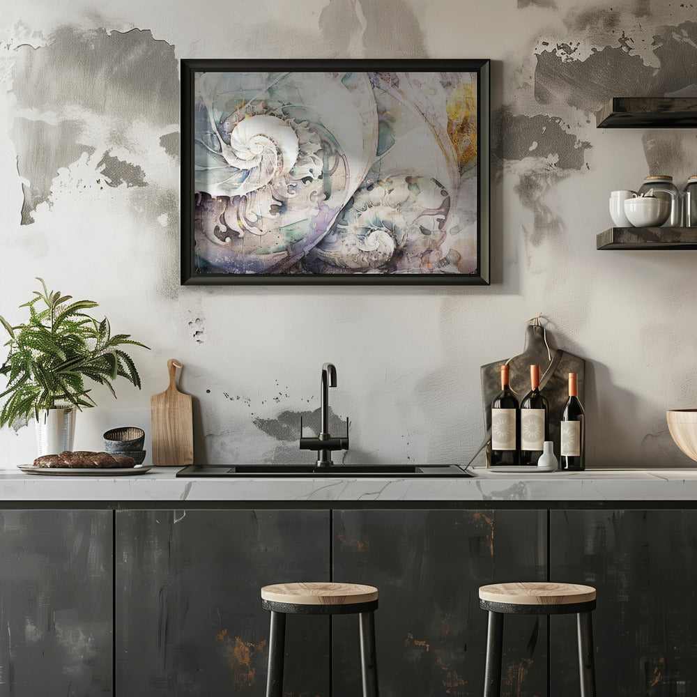 Plakat - Surreal Fable Abstract Art Illustration Wallart 011