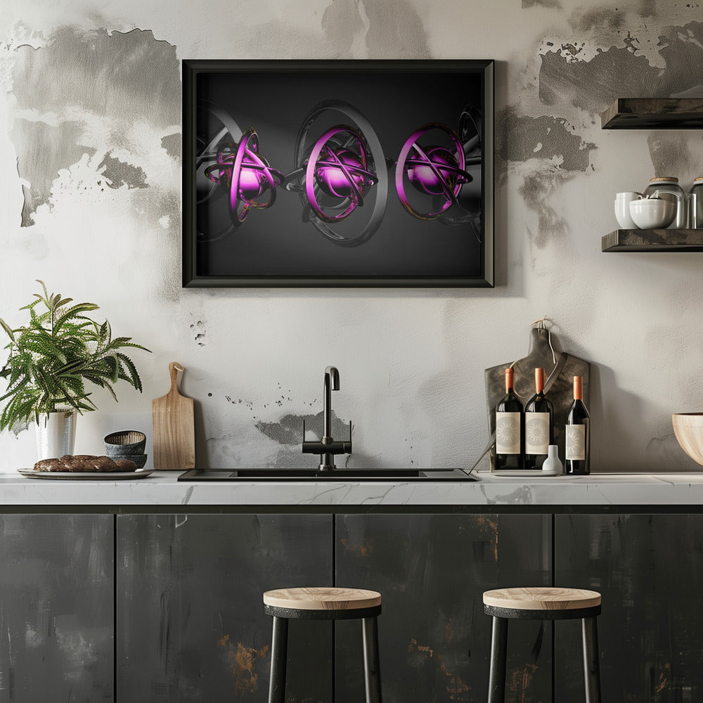 Plakat - 3d Futuristic 4