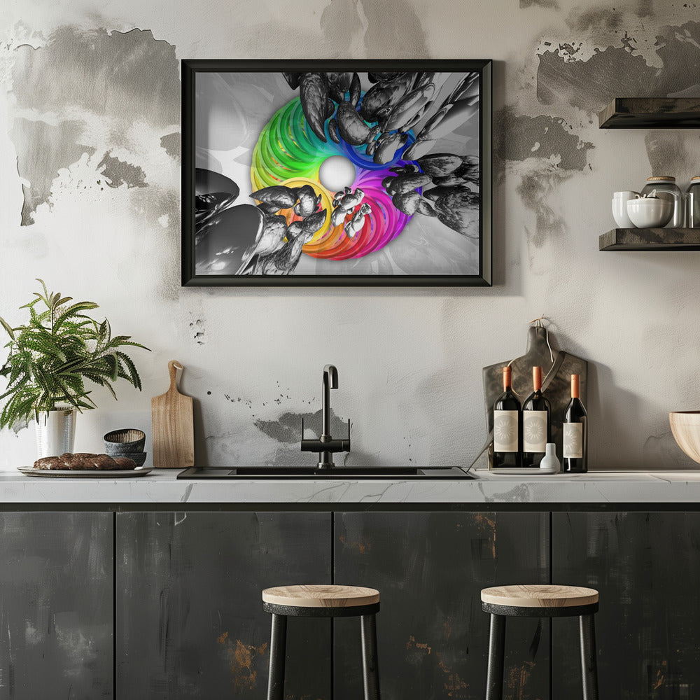 Plakat - 3d Futuristic 42
