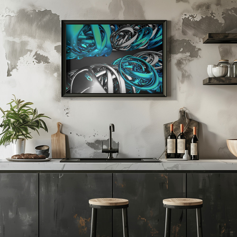 Plakat - 3d Futuristic 47