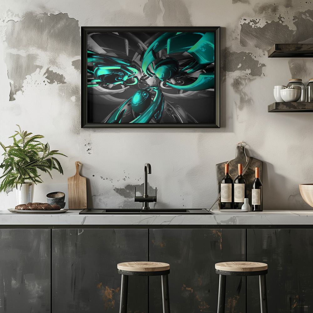 Plakat - 3d Futuristic 54