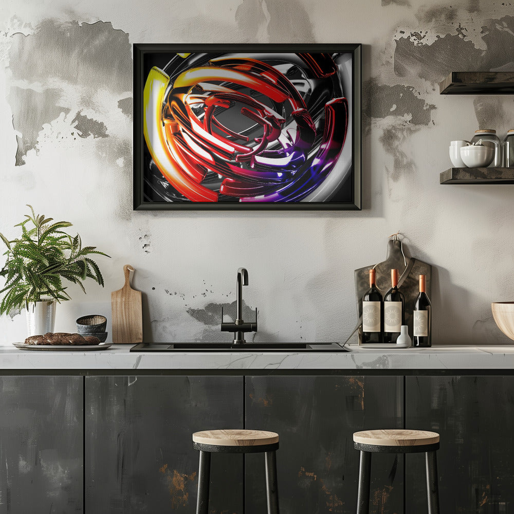 Plakat - 3d Futuristic 58