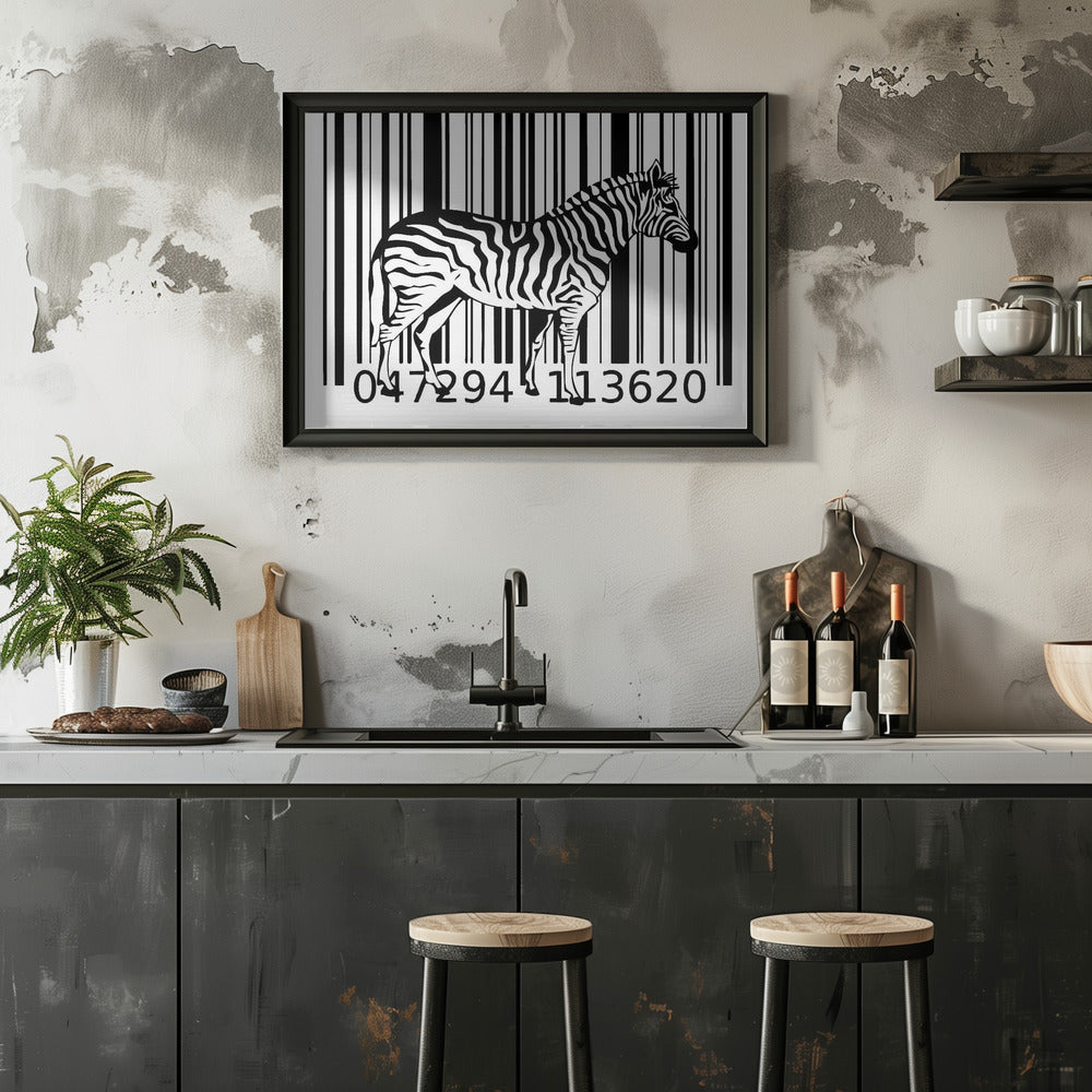 Plakat - Zebra 6