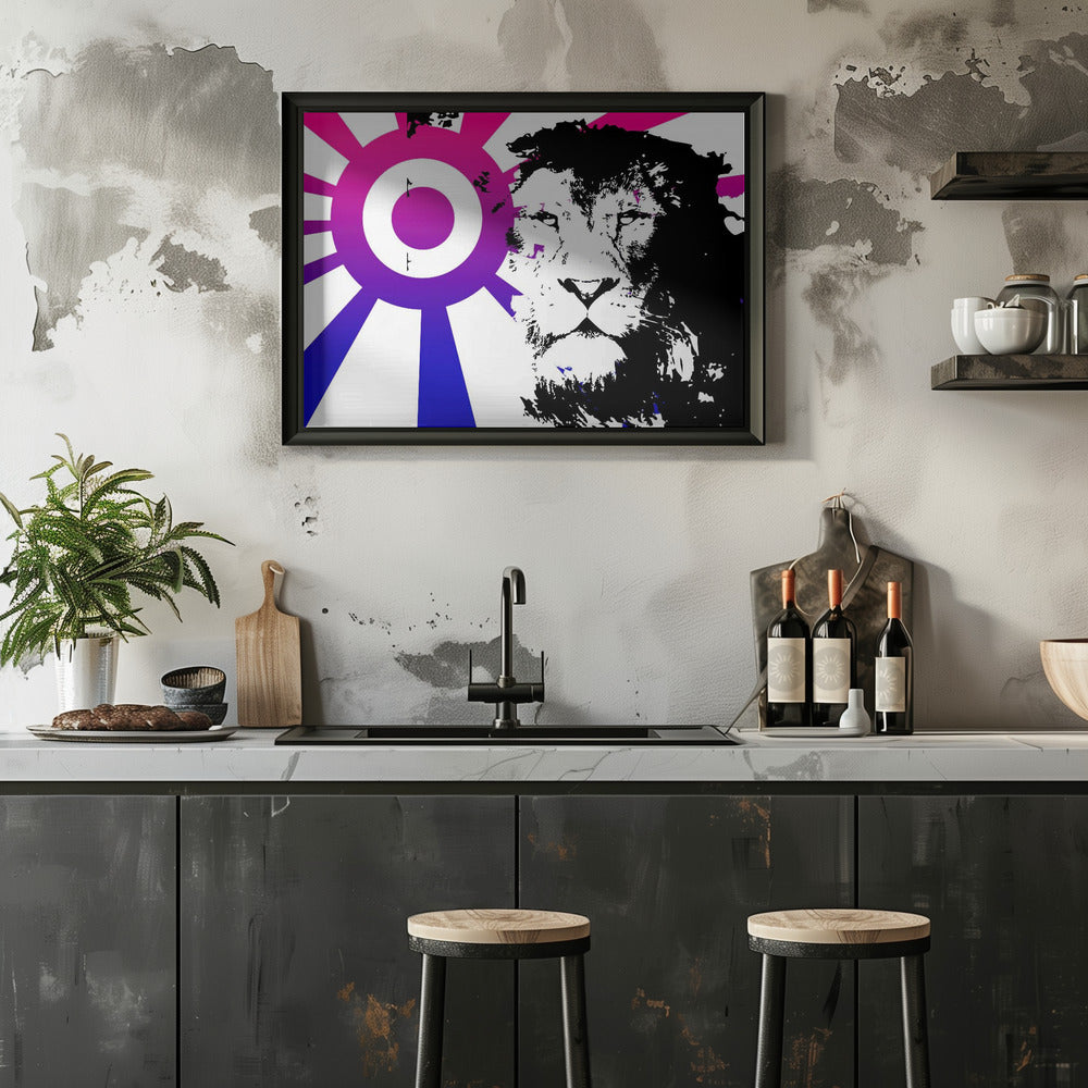 Plakat - Lion 90s 19
