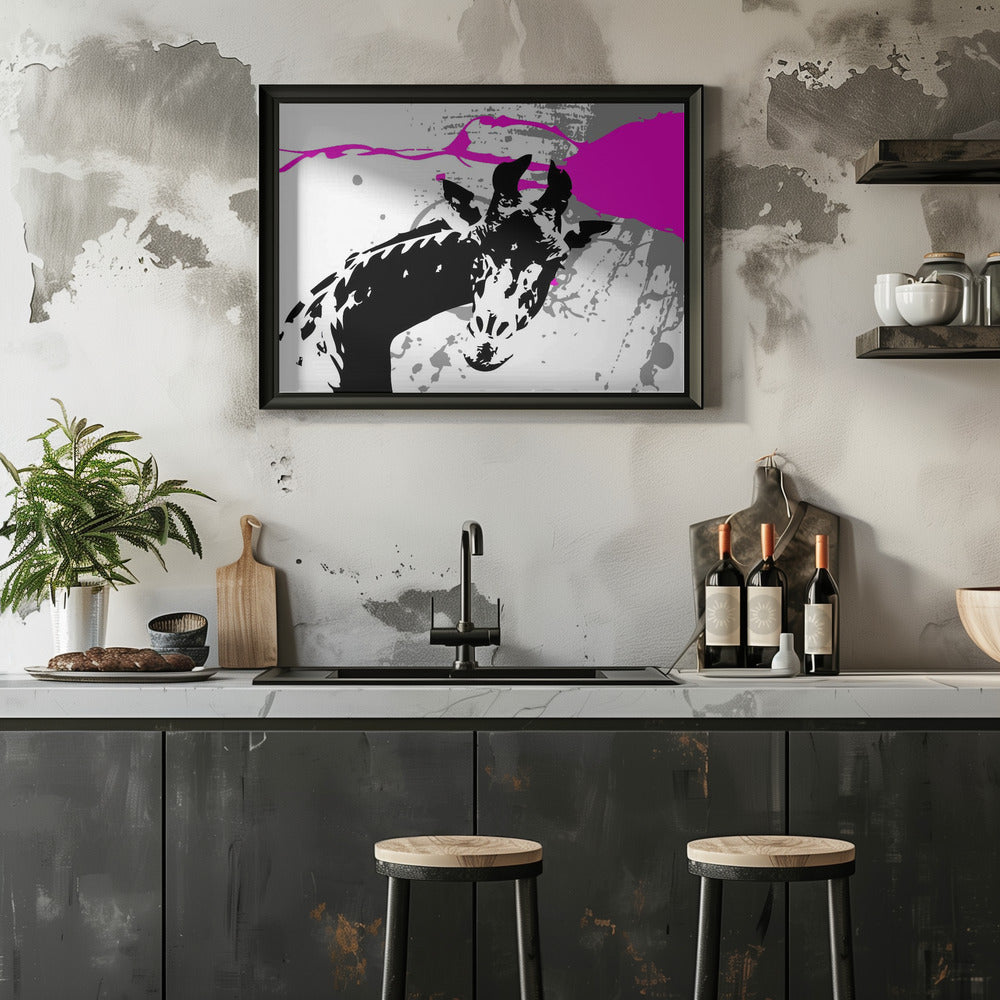 Poster - Giraffe 90s 28