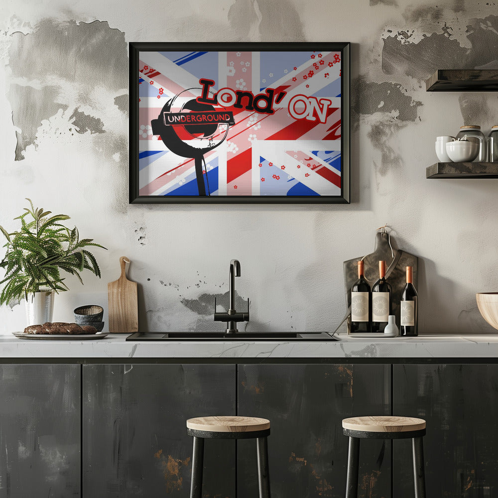 Plakat - London Collage 21