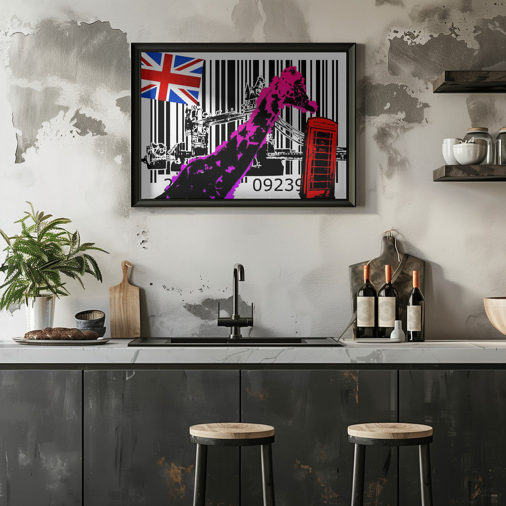 Plakat - London Collage 72