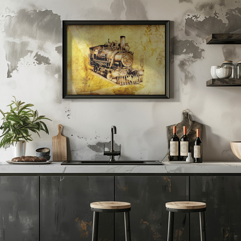 Plakat - Sepia Illustration 24
