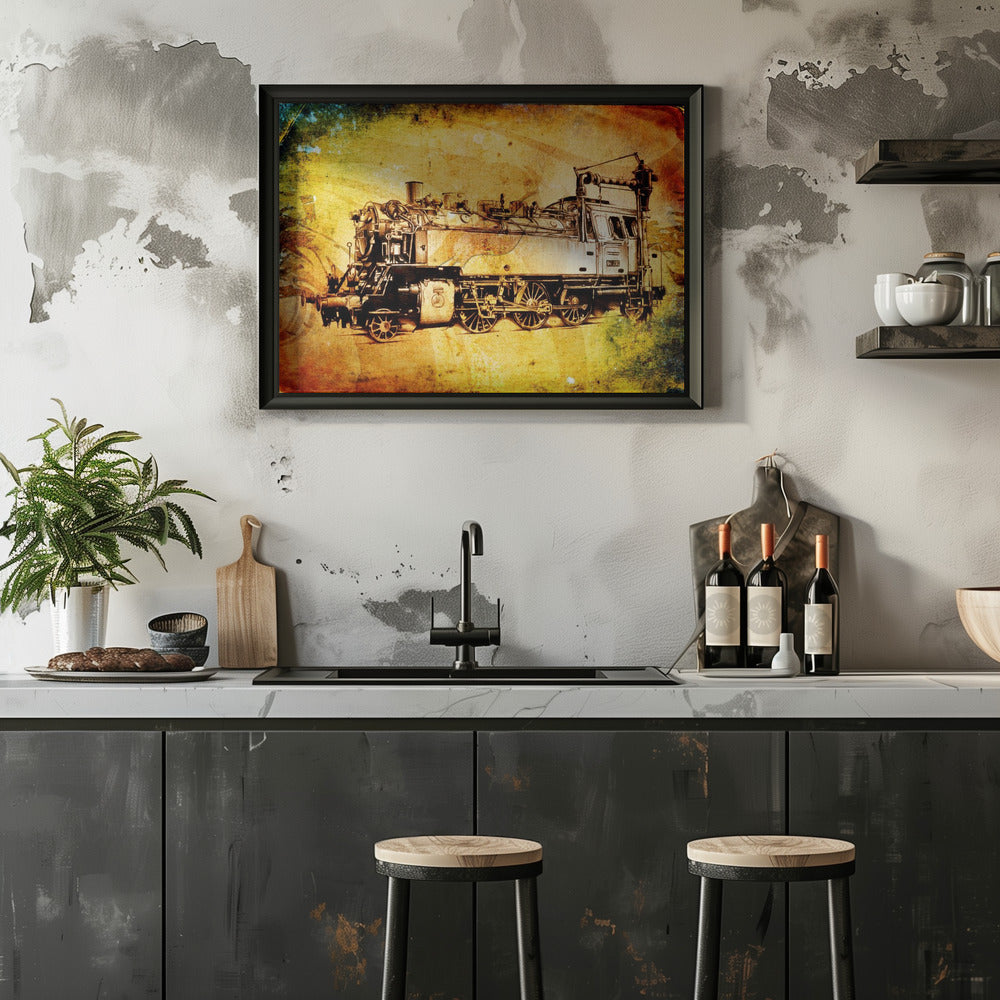 Poster - Sepia Illustration 39