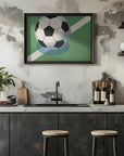 Plakat - Classic Soccer Ball