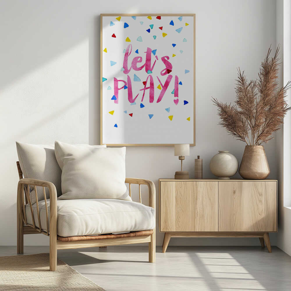 Plakat - Playful Confetti Burst
