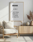 Plakat - Ohana Family Meaning