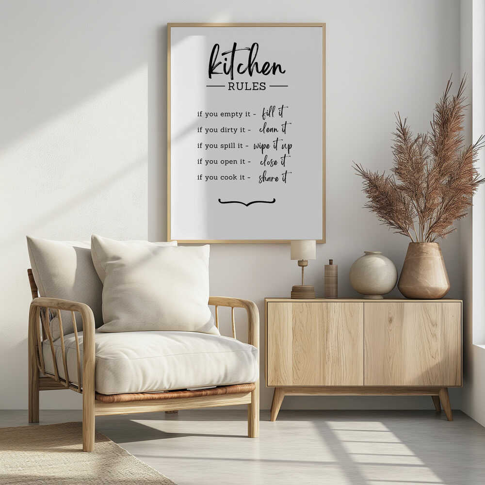 Plakat - Modern Kitchen Rules