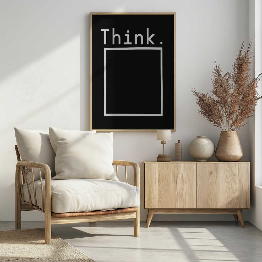 Plakat - Think Beyond The Box