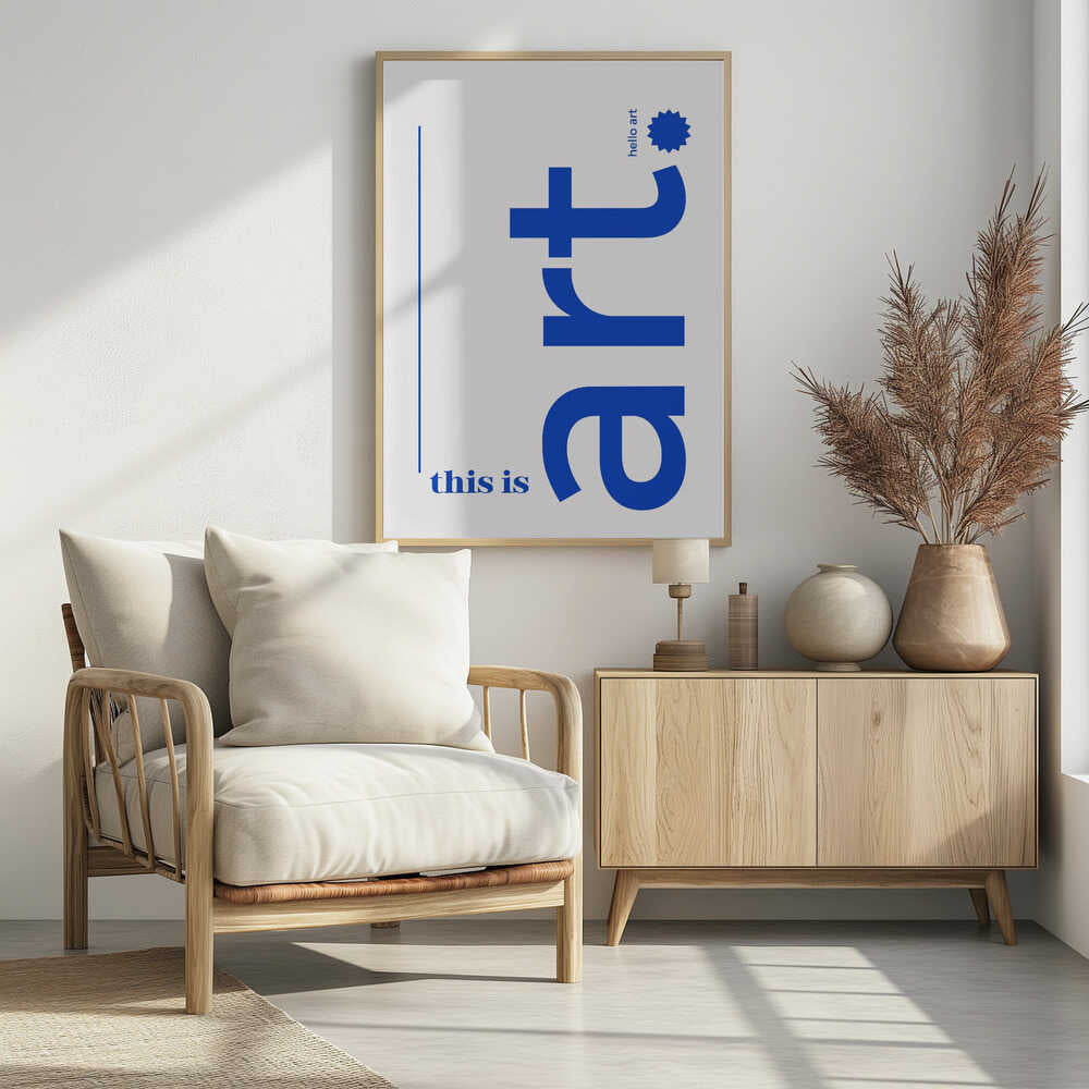Plakat - Hello Bold Typography