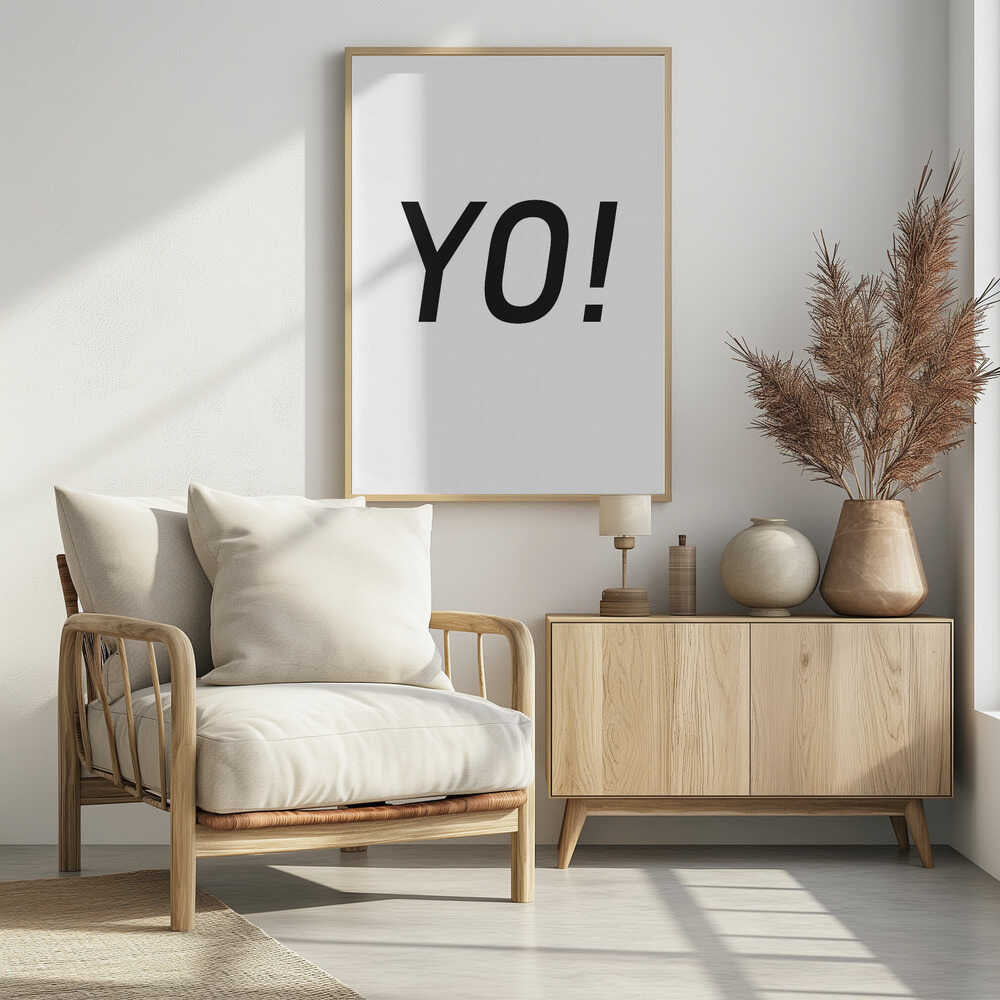 Plakat - Yo Bold Graphic