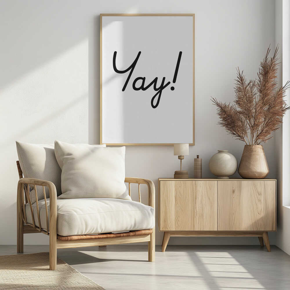 Plakat - Positive Yay Word