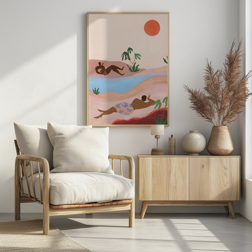Plakat - Beach Please