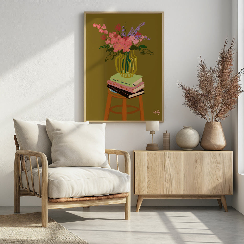 Plakat - Floral Vase