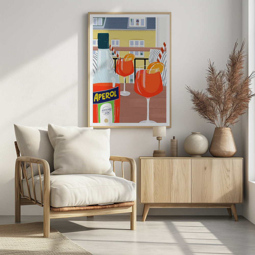 Poster - Balcony "Hygge"