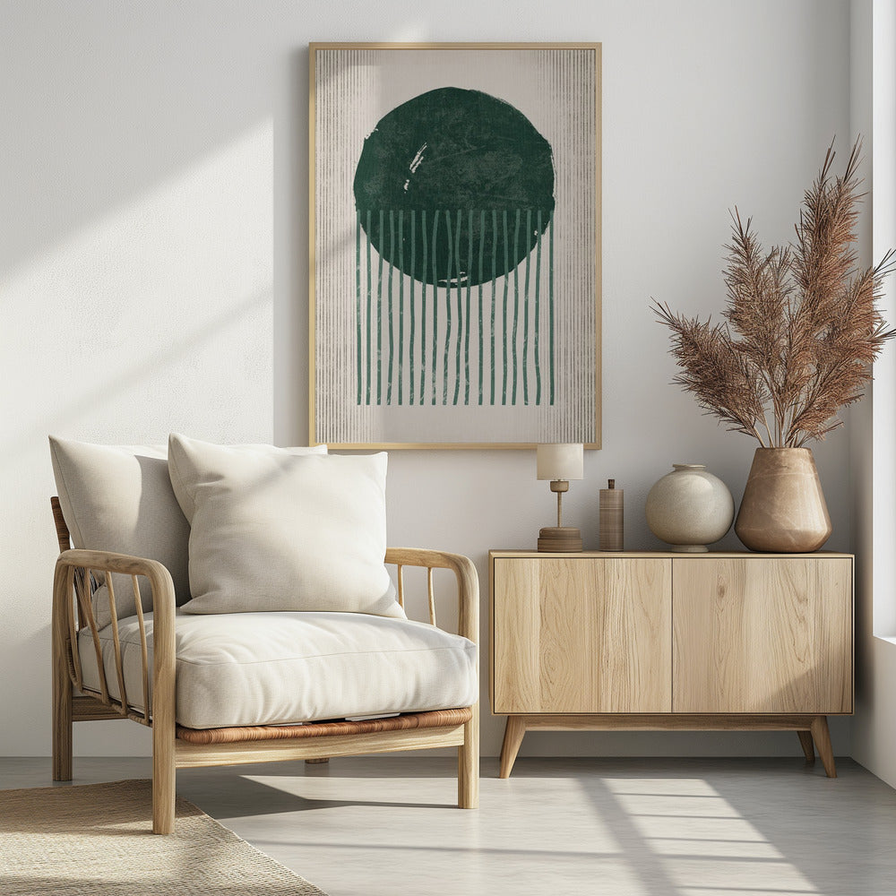 Poster - Emerald Round Jellyfish