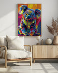 Plakat - Koala WPAP