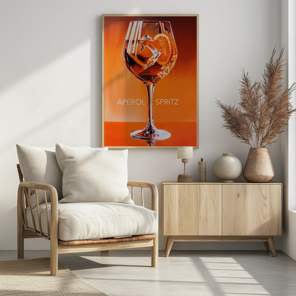 Plakat - Aperol Spritz Orange