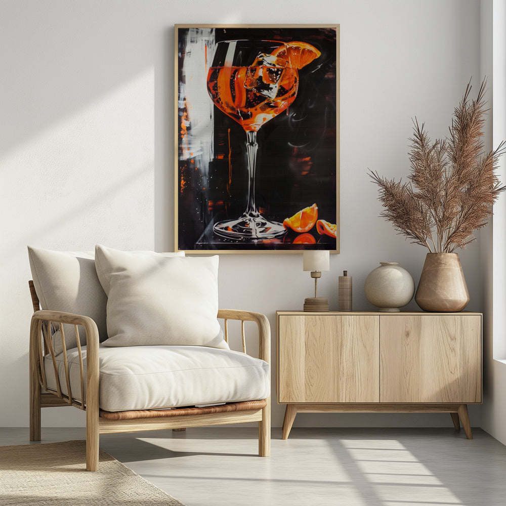 Plakat - Aperol Spritz Dark Edition