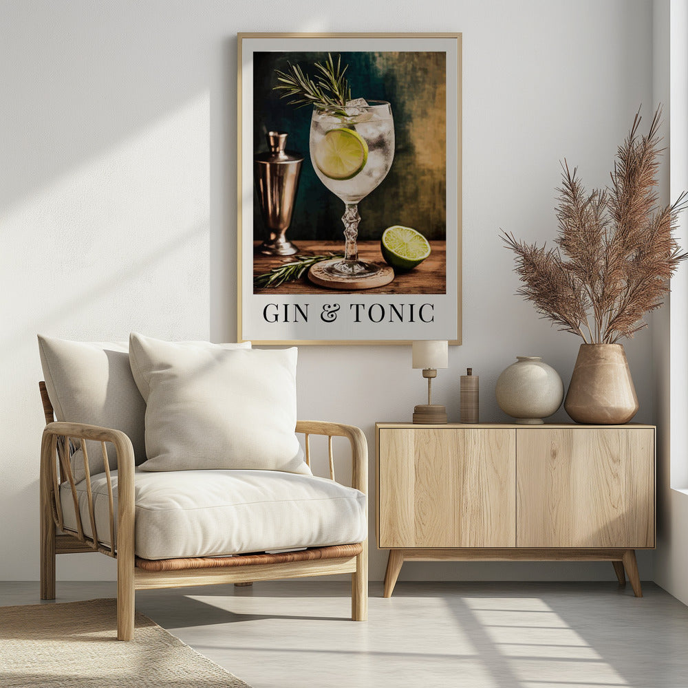 Poster - Gin &amp;amp; Tonic